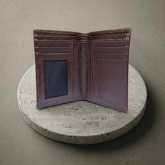 Men's leather wallet with removable card holder in Chocolate Brown | Leathery