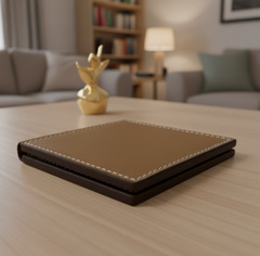 Edge-Finished Men’s Card Holder- Ultra Slim, Clean and Crisp