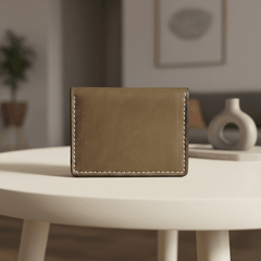 Edge-Finished Men’s Card Holder- Ultra Slim, Clean and Crisp