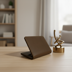 Rugged Wallet Leather Card Holder- Sleek Everyday Essential