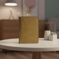 Edge-Finished Men’s Card Holder- Ultra Slim, Clean and Crisp