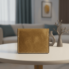 Edge-Finished Men’s Card Holder- Ultra Slim, Clean and Crisp